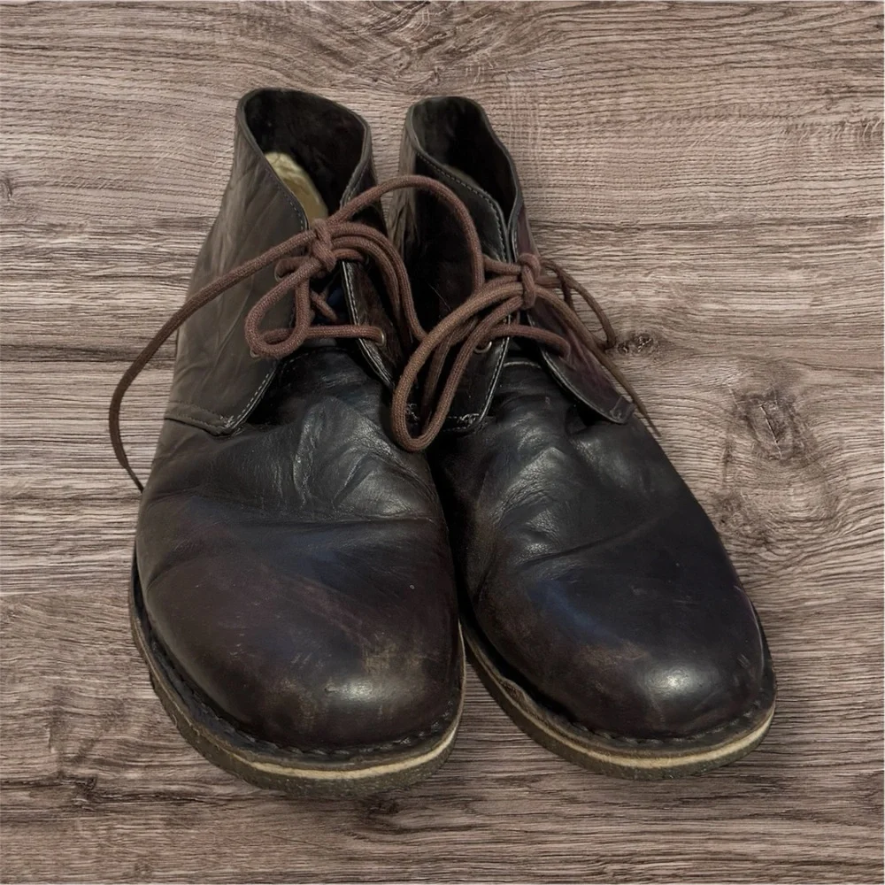 UGG Men's Leighton Chukka Boots SZ 13 Dark Brown